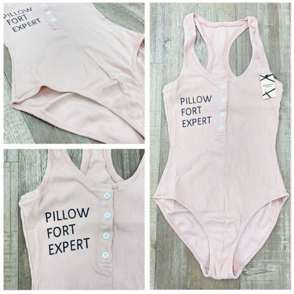 Dolls Kill Pink Sleeveless Bodysuit - Picture 4 of 6